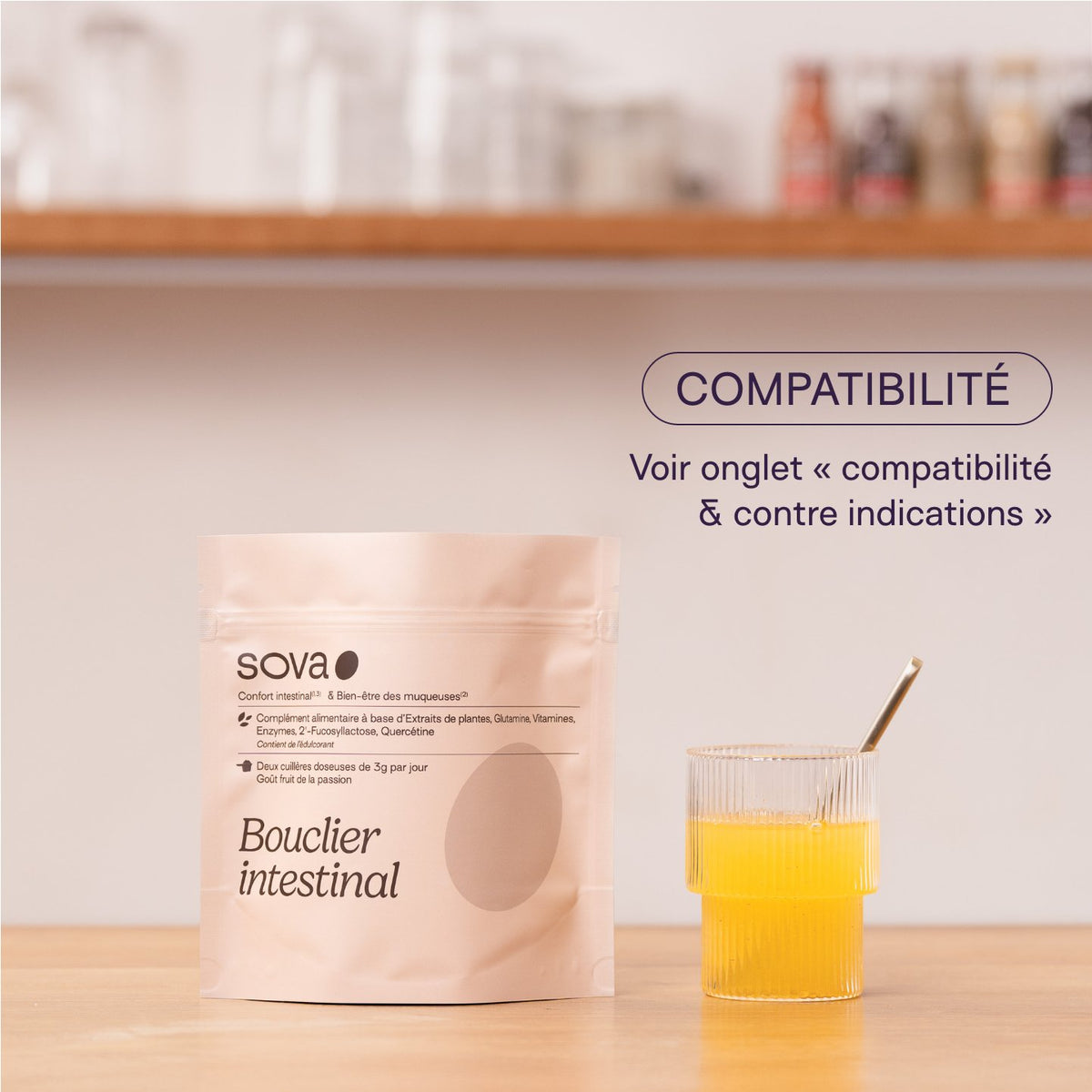 Bouclier intestinal - Perméabilité intestinale - SOVA