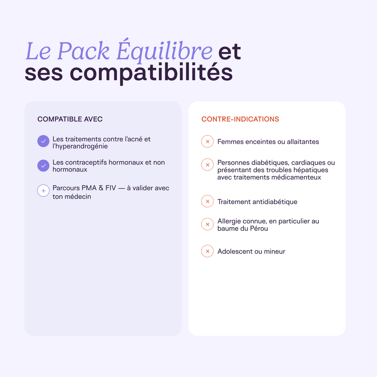 Pack Équilibre