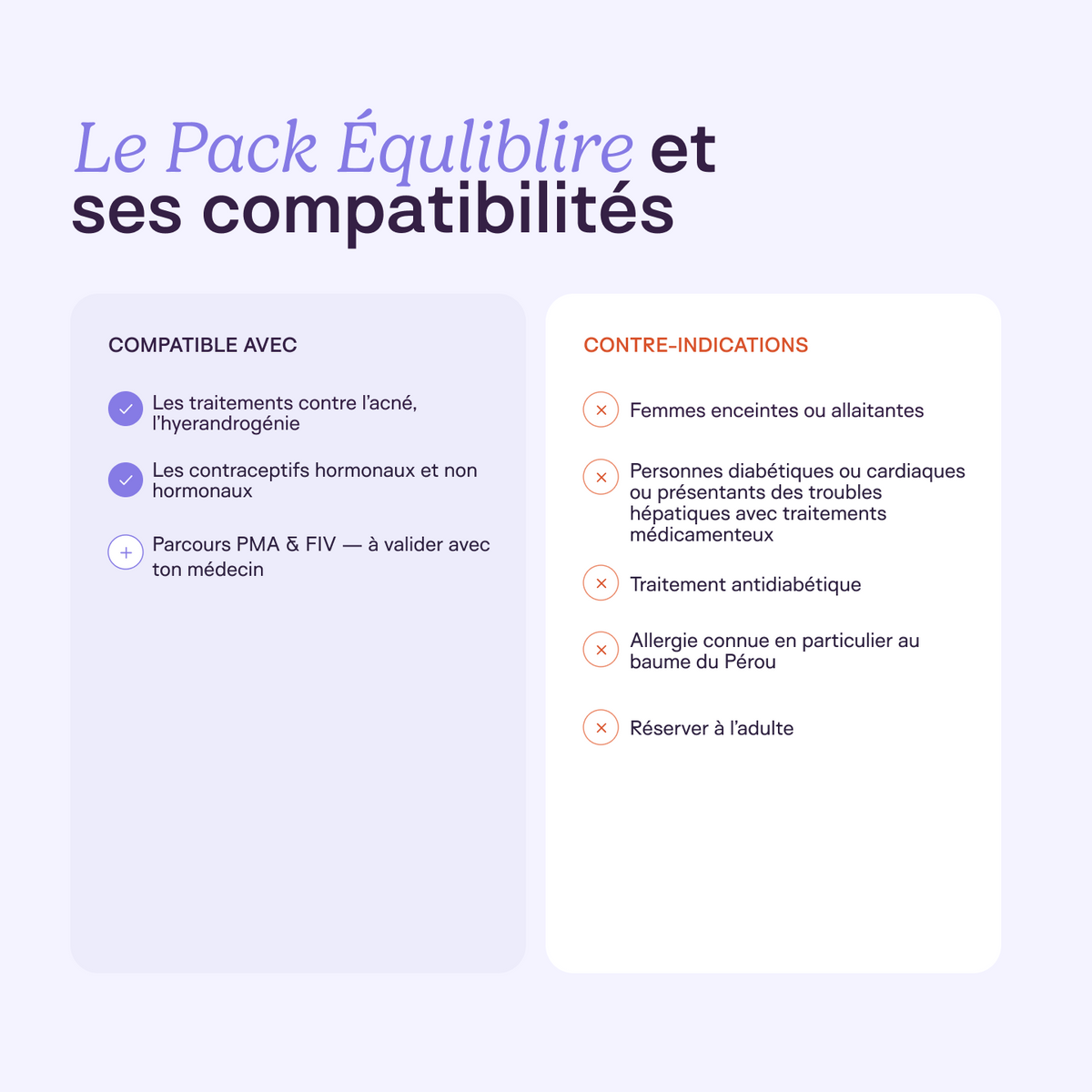 Pack Équilibre