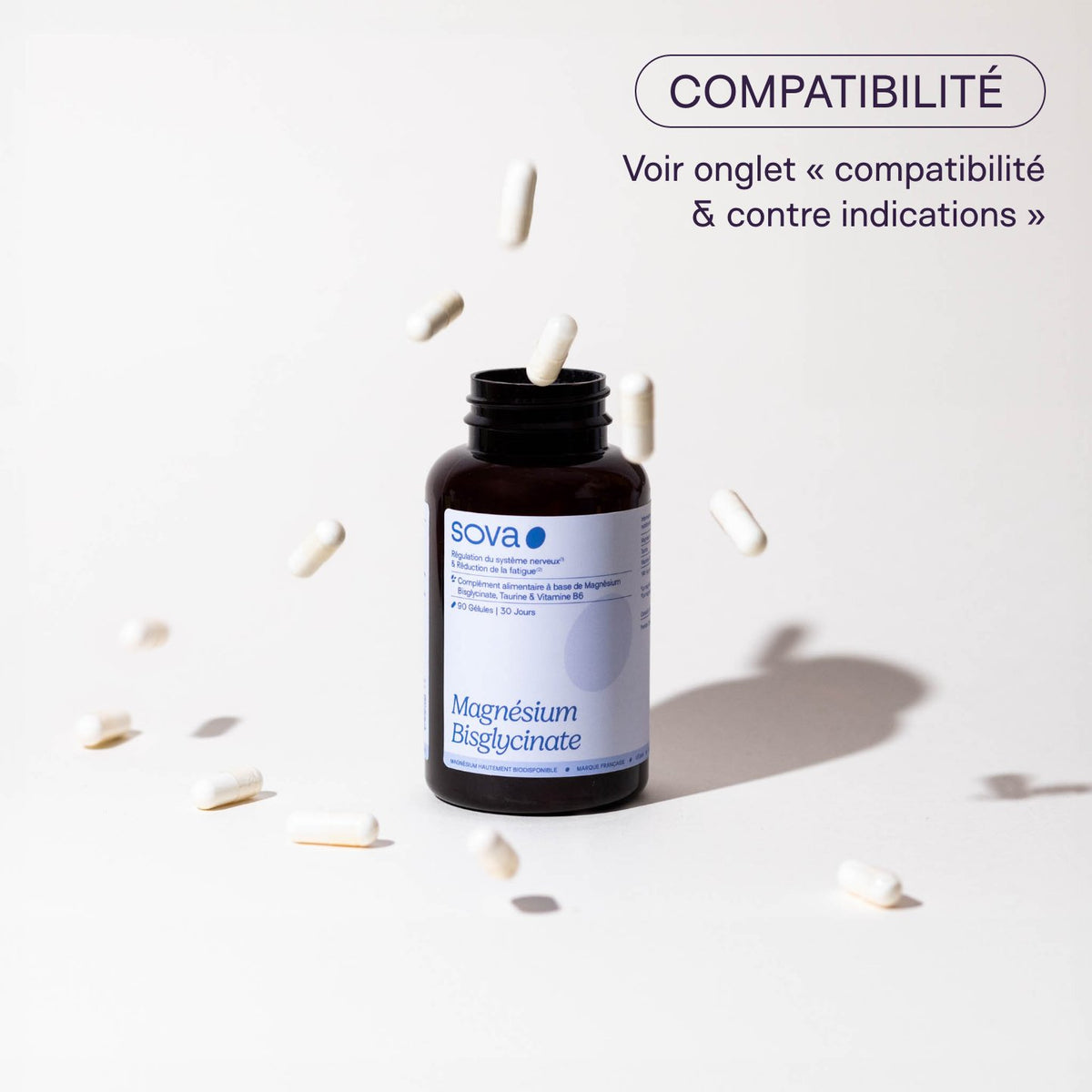 Magnésium - Hautement Biodisponible - SOVA