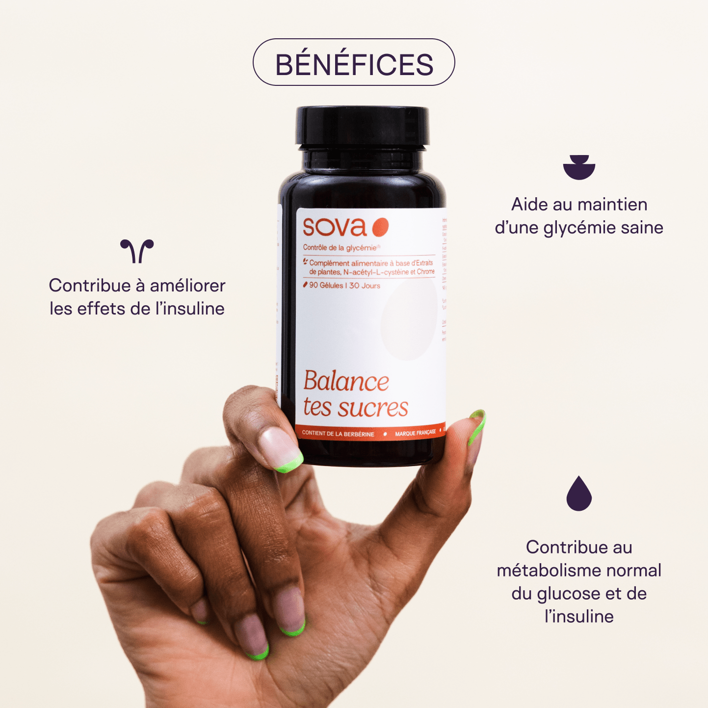 SOVA - Pack Équilibre hormonal, glycémie et SOPK