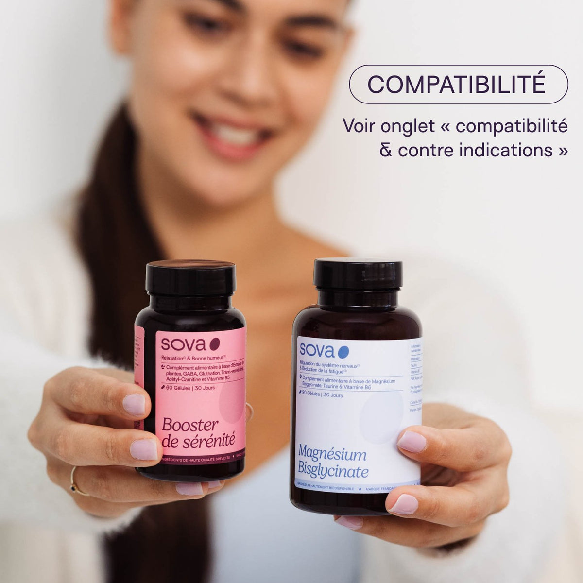 Pack Sérénité & Anti-stress - Magnésium & Booster de Sérénité - SOVA