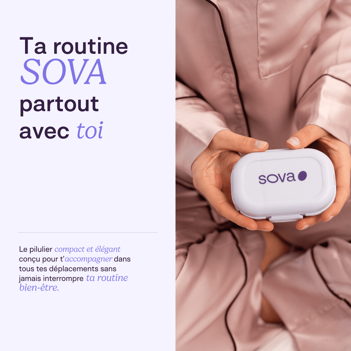 Pilulier de voyage - SOVA
