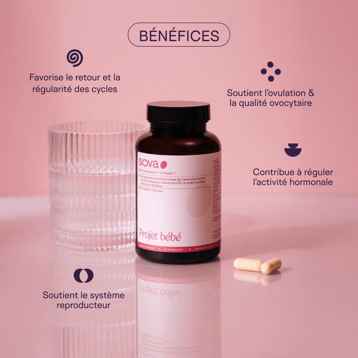 Projet bébé - Multivitamines pré - conception - SOVA