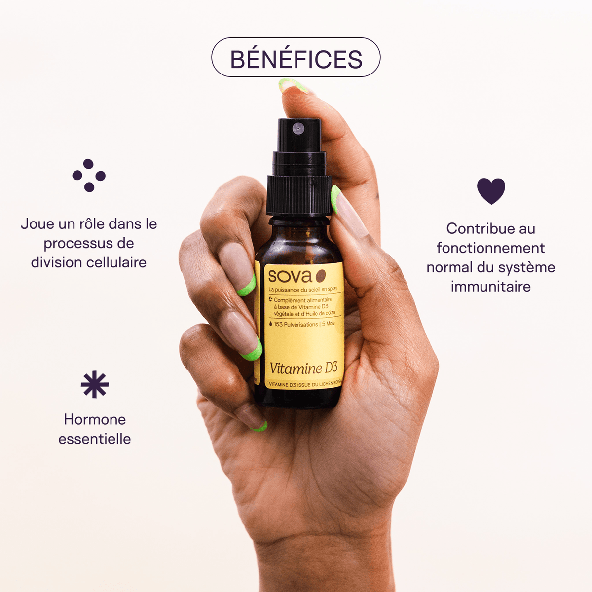 VITAMINE D3K2 - SOVA